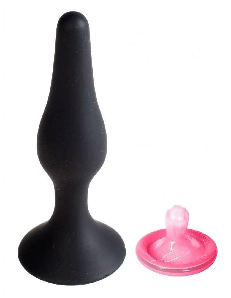 Втулка анальная Sex expert anal pleasure, чёрный, L 110 мм D 31 мм арт. SEM-55039 Vestalshop.ru - Изображение 4