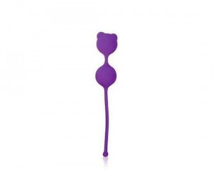 Шарики вагинальные цвет фиолетовый D 2.7 см
