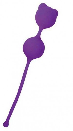 Шарики вагинальные цвет фиолетовый D 2.7 см