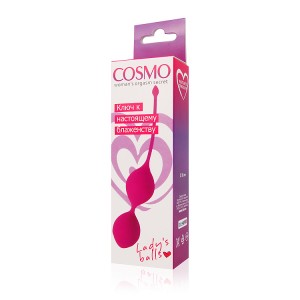 Шарики вагинальные цвет розовый диаметр 3.6 см секс-шоп Vestalshop.ru