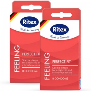 Ritex perfect fit №8 презервативы анатомической формы с накопителем 8 шт.