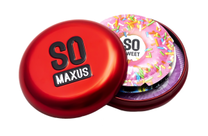 MAXUS SENSITIVE №3 ультратонкие презервативы в металлическом кейсе 3 шт.