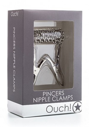 Зажимы для сосков из металла Pincers Nipple Clamps