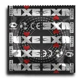 Виброкольцо LUXE VIBRO Техасский бутон c презервативом