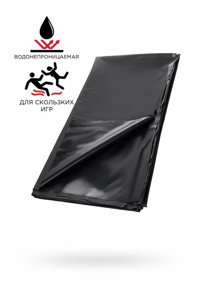 Простынь для секса Black & Red Bed Sheet by TOYFA 220*200 см. Vestalshop.ru - Изображение 3