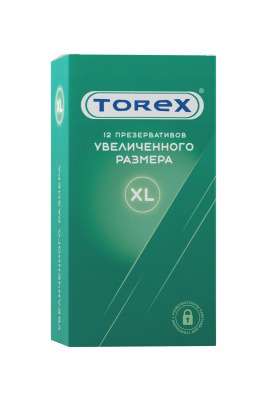 Презервативы увеличенного размера TOREX № 12