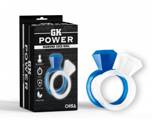 Набор из 2- х эрекционных колец GK Power Diamond Cock Ring