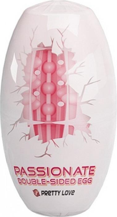 Мастурбатор в форме яйца цвет: Розовый _ BI-014832-1 /BI 1057 Vestalshop.ru - Изображение 5