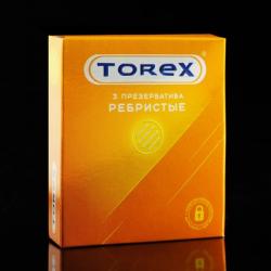 Презервативы ребристые TOREX № 3