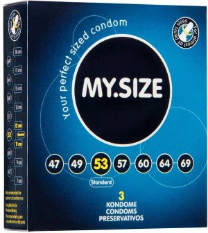 MY.SIZE Pro презервативы диаметром 53 мм., 3 шт.