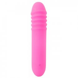 Мини - вибратор Flashing Mini Vibe Pink длина 15 см. диаметр 3.1 см. Vestalshop.ru - Изображение 2