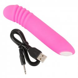 Мини - вибратор Flashing Mini Vibe Pink длина 15 см. диаметр 3.1 см. Vestalshop.ru - Изображение 6