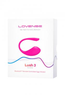 Виброяйцо LOVENSE Lush 3, силикон, розовый, 18 см Vestalshop.ru - Изображение 9