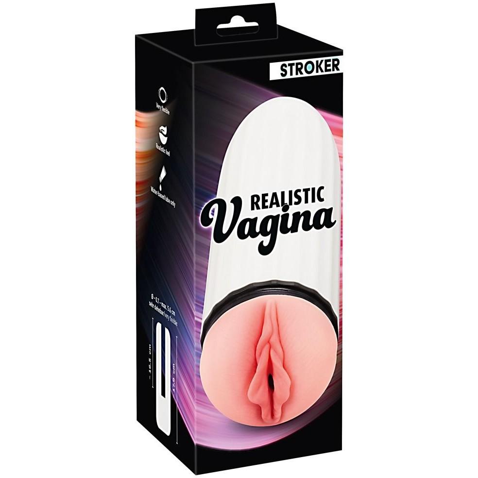 Realistic Vagina мастурбатор вагина в колбе Vestalshop.ru - Изображение 5