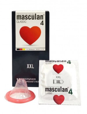 Презервативы MASCULAN XXL №10 (увеличенного размера), 10 штук