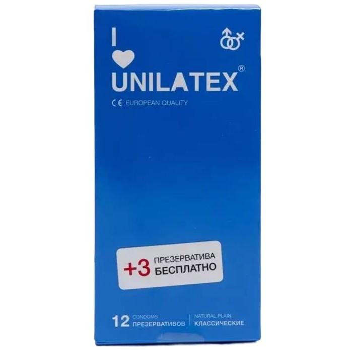 Unilatex natural plain классические латексные презервативы 12 шт. Vestalshop.ru - Изображение 3