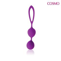 COSMO Вагинальные шарики фиолетовый диаметр 3 см, вес 60 г Vestalshop.ru - Изображение 1
