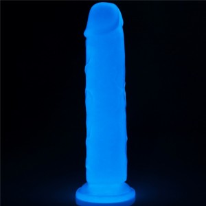 Светящийся фаллоимитатор на присоске Lumino Play Glow In The Dark, 21 см