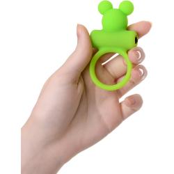 Виброкольцо на пенис A-Toys by TOYFA Chio, силикон, зеленое, 8,1 см, диаметр 3,1 см Vestalshop.ru - Изображение 4
