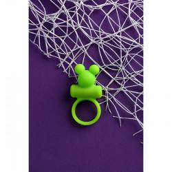 Виброкольцо на пенис A-Toys by TOYFA Chio, силикон, зеленое, 8,1 см, диаметр 3,1 см Vestalshop.ru - Изображение 6