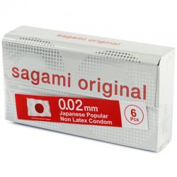 Презервативы Sagami Original 002 полиуретановые, 6 шт Vestalshop.ru - Изображение 1