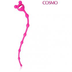 COSMO Анальная цепочка-елочка розовая, 23 см. Vestalshop.ru - Изображение 1