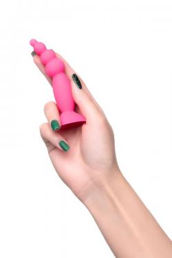 Анальная втулка A-Toys by TOYFA Hild, силикон, розовый, 11 см Vestalshop.ru - Изображение 2