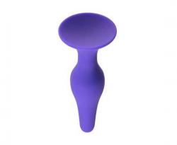 Анальная втулка TOYFA A-Toys  , Силикон, Фиолетовый,диаметр 3,2 см., длина 12,5 см Vestalshop.ru - Изображение 4