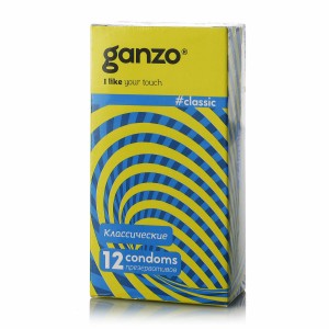 Презервативы Ganzo Classic № 12 Классические с обильной смазкой