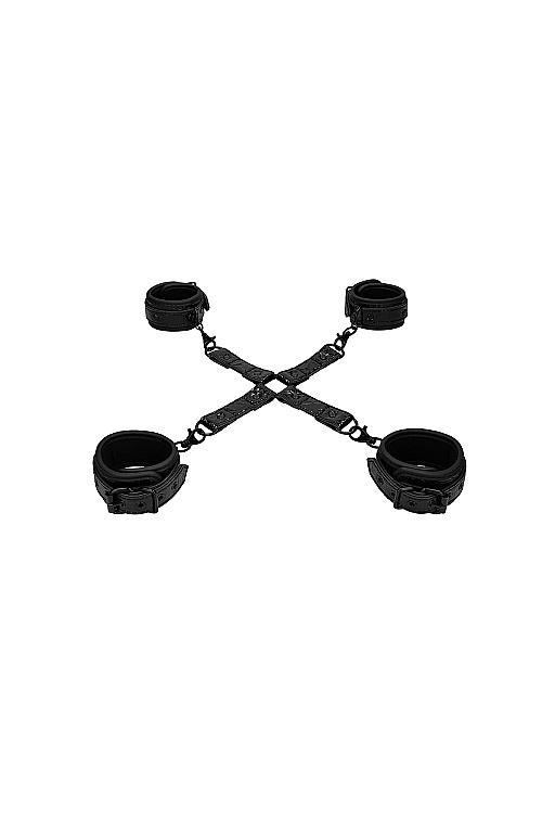 Крестообразные наручники (оковы, фиксаторы) для рук и ног Luxury Hogtie