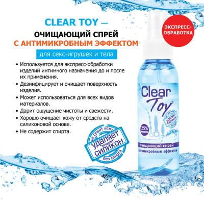 Спрей очищающий CLEAR TOY 100 мл Vestalshop.ru - Изображение 3