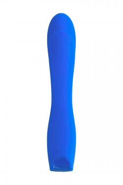 Нереалистичный вибратор L'EROINA by TOYFA Blury, 10 режимов вибрации, силикон, синий, 18,5 см, Ø 3,4 Vestalshop.ru - Изображение 6