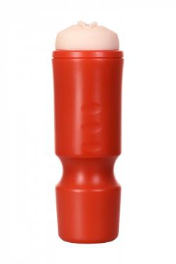 Мастурбатор,красный/телесный, вагина, TOYFA A-Toys,24cm, 7,6 cm Vestalshop.ru - Изображение 3