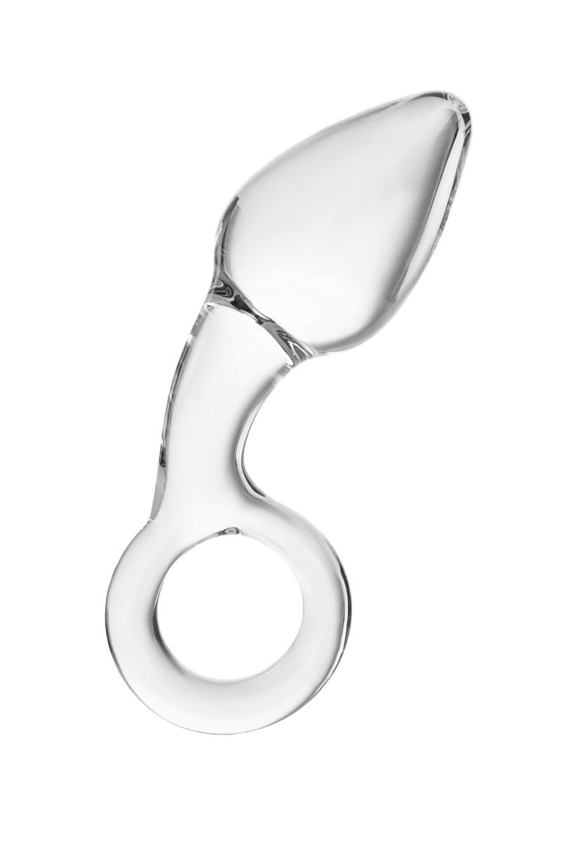 Анальная втулка Sexus Glass, стекло, прозрачная, 14,5 см, Ø 4 см Vestalshop.ru - Изображение 4