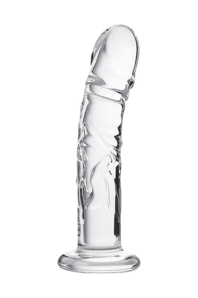 Нереалистичный фаллоимитатор Sexus Glass, стекло, прозрачный, 19,5 см Vestalshop.ru - Изображение 4