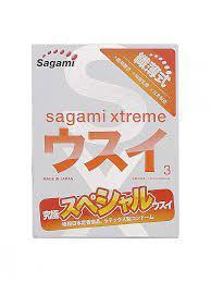 SAGAMI Xtreme 0.04 мм ультратонкие презервативы 3 шт. Vestalshop.ru - Изображение 3