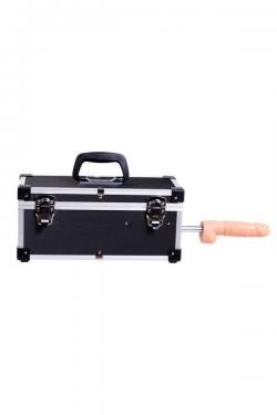 Секс- чемодан Diva, Tool Box с двумя сменными насадками, металл, черный,  41 см Vestalshop.ru - Изображение 3