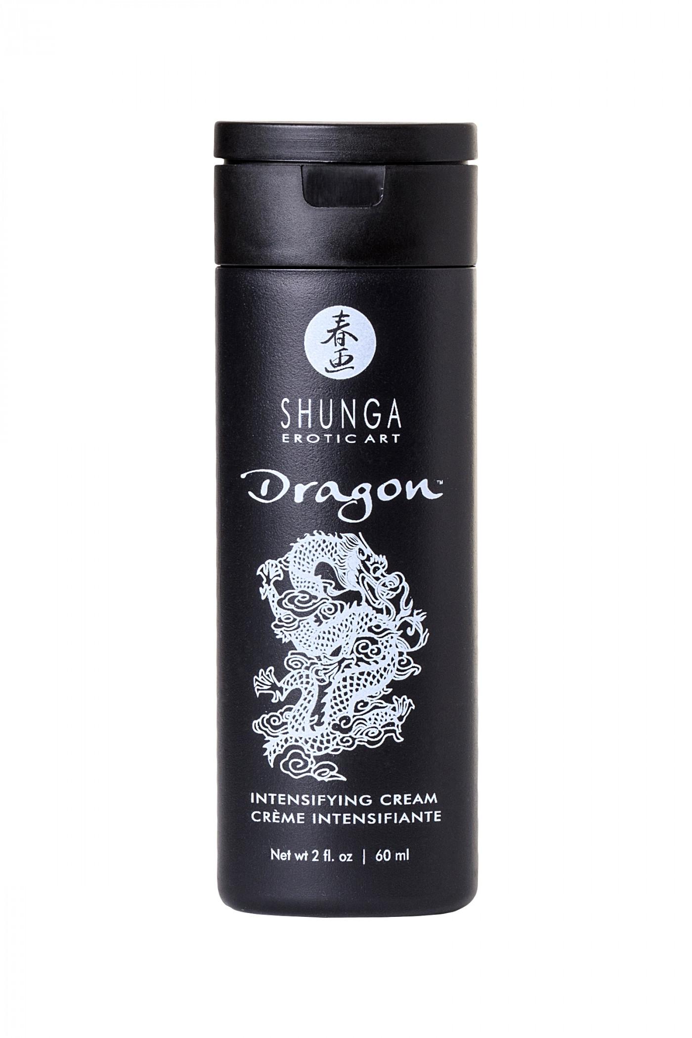 Усиливающий крем для пар Shunga Dragon, возбуждающий эффект «ледяного огня», 60 мл