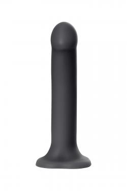 Ремневой нереалистичный страпон на присоске Strap-on-me, XL, силикон, черный, 20 см Vestalshop.ru - Изображение 4