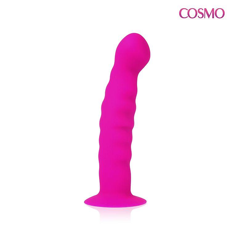 Фаллоимитатор  Cosmo розовый, длина 14 см, диаметр 2.9 см. Vestalshop.ru - Изображение 5