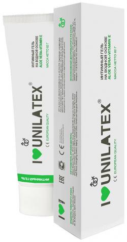 Unilatex Gel гель-лубрикант с Алоэ Вера + Витамин Е, на водной основе, 82 гр. UL30 24