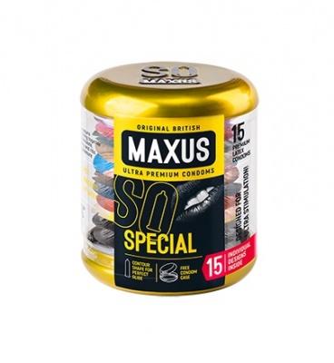 MAXUS SPECIAL № 15 презервативы точечно-ребристые в кейсе, 15 шт. Vestalshop.ru - Изображение 3