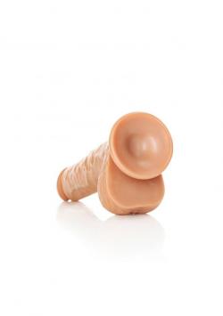 Фалоимитатор Straight Realistic Dildo  Balls  Suction Cup - 7''/ 18 cm