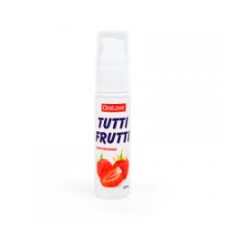 Tutti Frutti лубрикант со вкусом земляники 30 мл. Vestalshop.ru - Изображение 5