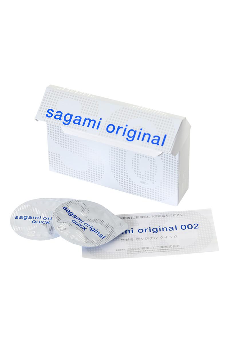 Презерватив  полиуретановые SAGAMI ORIGINAL 0.01 ультротонкие, гладкие №5