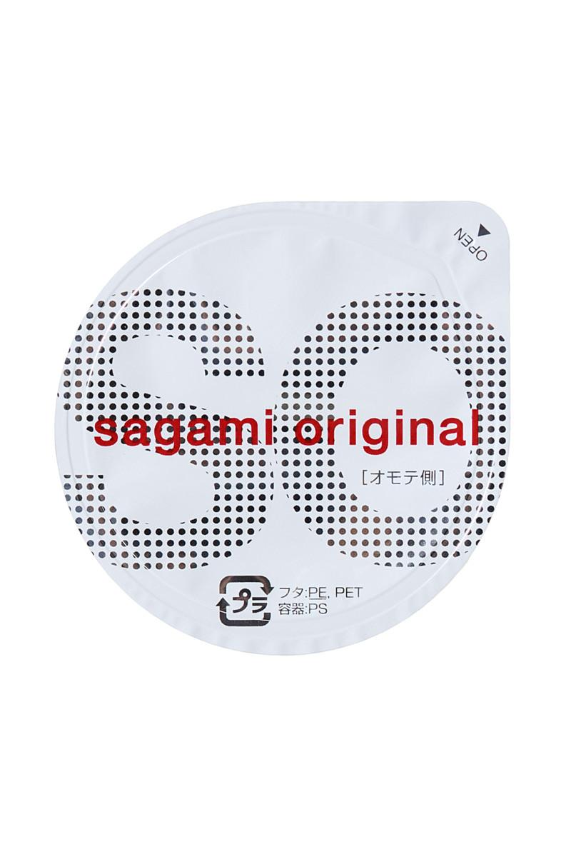 Презерватив  полиуретановые SAGAMI ORIGINAL 0.01 ультротонкие, гладкие №5