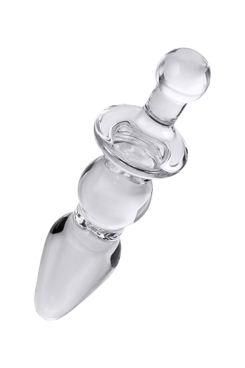 Анальная втулка Sexus Glass, стекло, прозрачная, 17 см, Ø 3,5 см Vestalshop.ru - Изображение 4