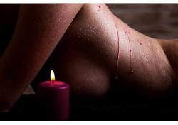Восковая BDSM свеча  Wax Play с ароматом розы