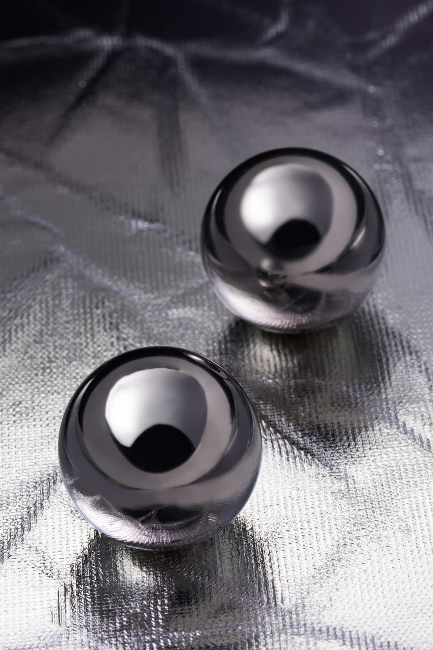 Вагинальные шарики Metal by TOYFA, металл, серебристый, Ø 2,5 см