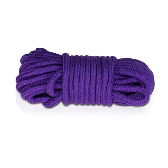Веревка для связывания 10 м. Fetish Bondage Rope фиолетовая Vestalshop.ru - Изображение 3